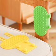 Pet Cat Hair Removal Massage Comb Cats Rubbing Brush Kitten Grooming Self Cleaning Wall Corner Cat Scratcher Combs