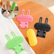 Pet Cat Hair Removal Massage Comb Cats Rubbing Brush Kitten Grooming Self Cleaning Wall Corner Cat Scratcher Combs