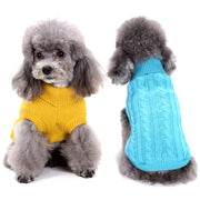 Pet Dog Sweaters Winter Pet Clothes for Small Large Dogs Warm Sweater Coat Outfit for Cat Clothes Soft Big Dog T Shirt Jacket