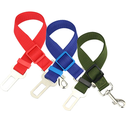 Adjustable Pet Car Seat Belt – Safe Vehicle Restraint