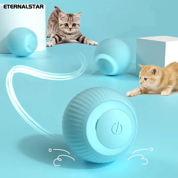 Cat Interactive Ball Smart Cat Toys Electronic Interactive Cat Toy Magic Ball Electronic Interactive Cat Toy Cat Game Accessorie