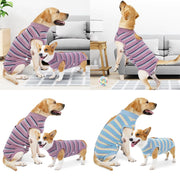 Pet Clothes Postoperative Clothes Winter Fleece Pet Cotton Coat Thickened Warm and Soft Winter Pet Clothes for Small Dogs Male